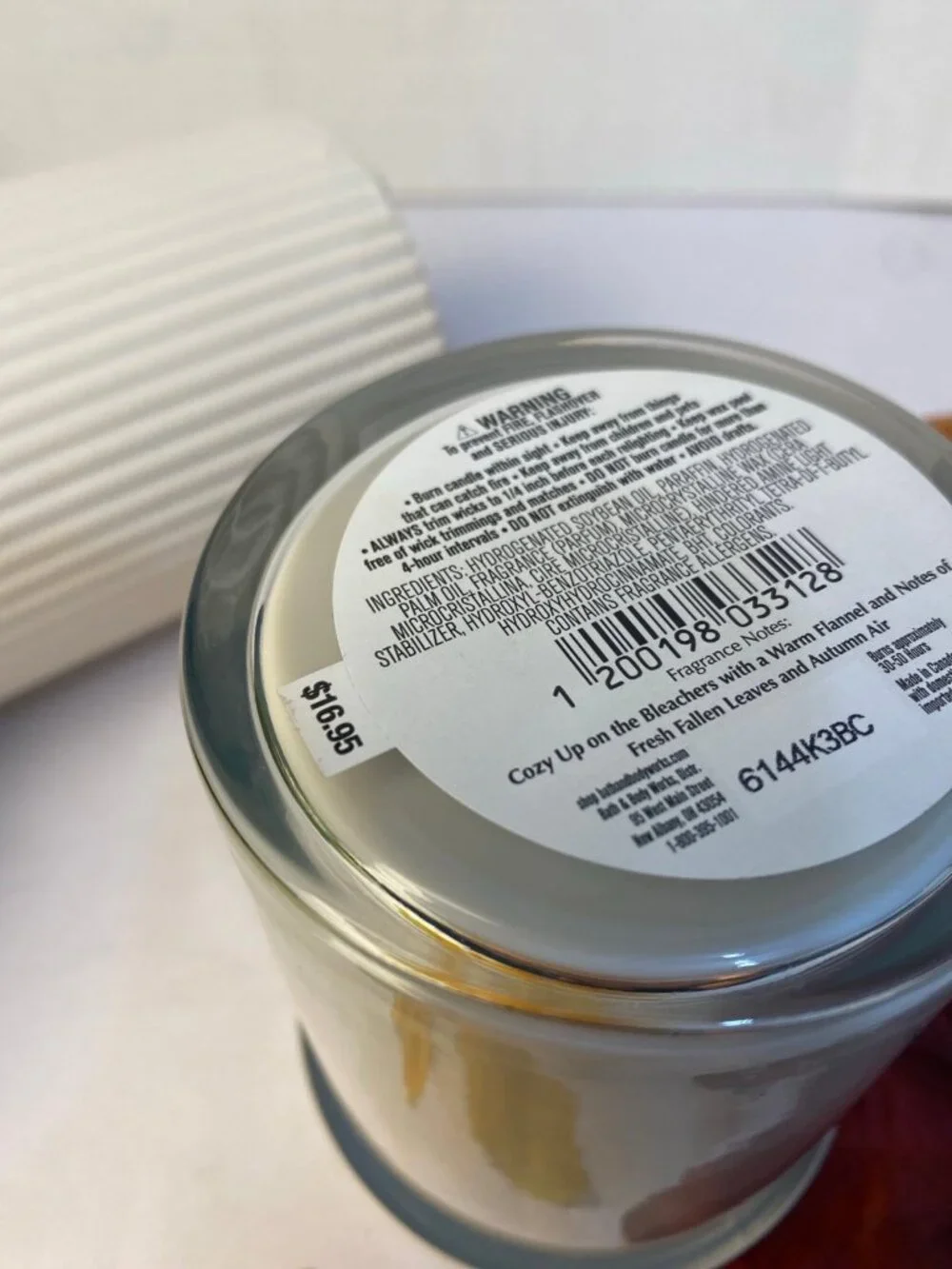 “Football Season” Bath & Body Works New Single Wick Candle